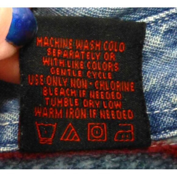 Wolverine Denim Shirt Jacket XXL Fleece Lined Button Up Workwear Coat - Picture 4 of 13